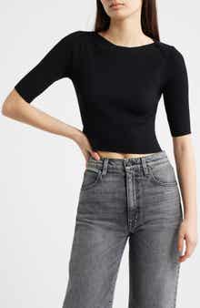 Cruz Crop Rib Top