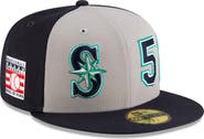 New Era Men's  New Era Ichiro Suzuki Navy/Gray Seattle Mariners 2025 Baseball Hall of Fame 59FIFTY Fitted Hat