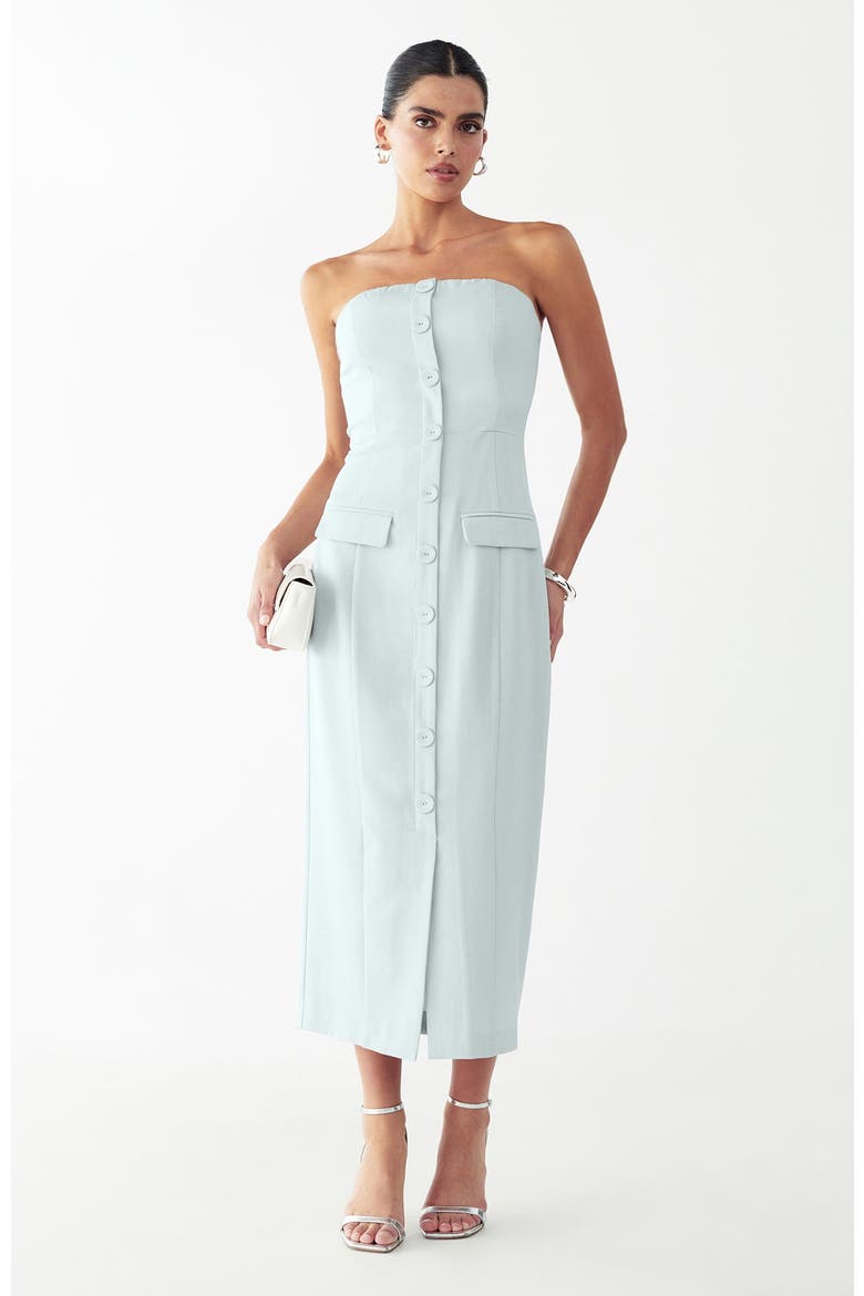 Vale Midi Dress, Alternate, color, Sky Blue