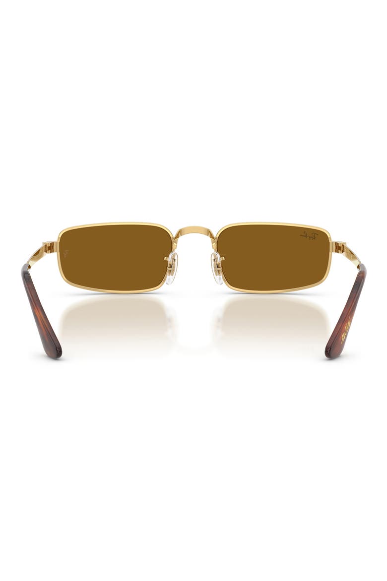 54mm x A$AP Rocky RB3927 Rectangular Sunglasses, Alternate, color, ARISTA / BROWN