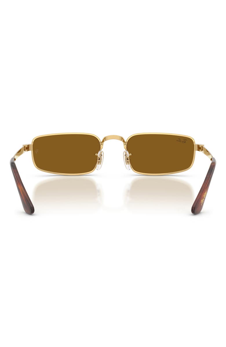 Ray-Ban 54mm x A$AP Rocky RB3927 Rectangular Sunglasses, Alternate, color, Arista / Brown