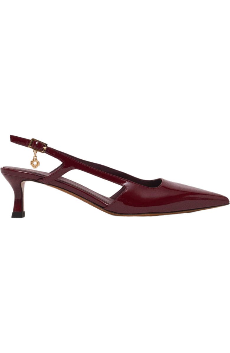 maje Slingback pumps, Main, color, Burgundy