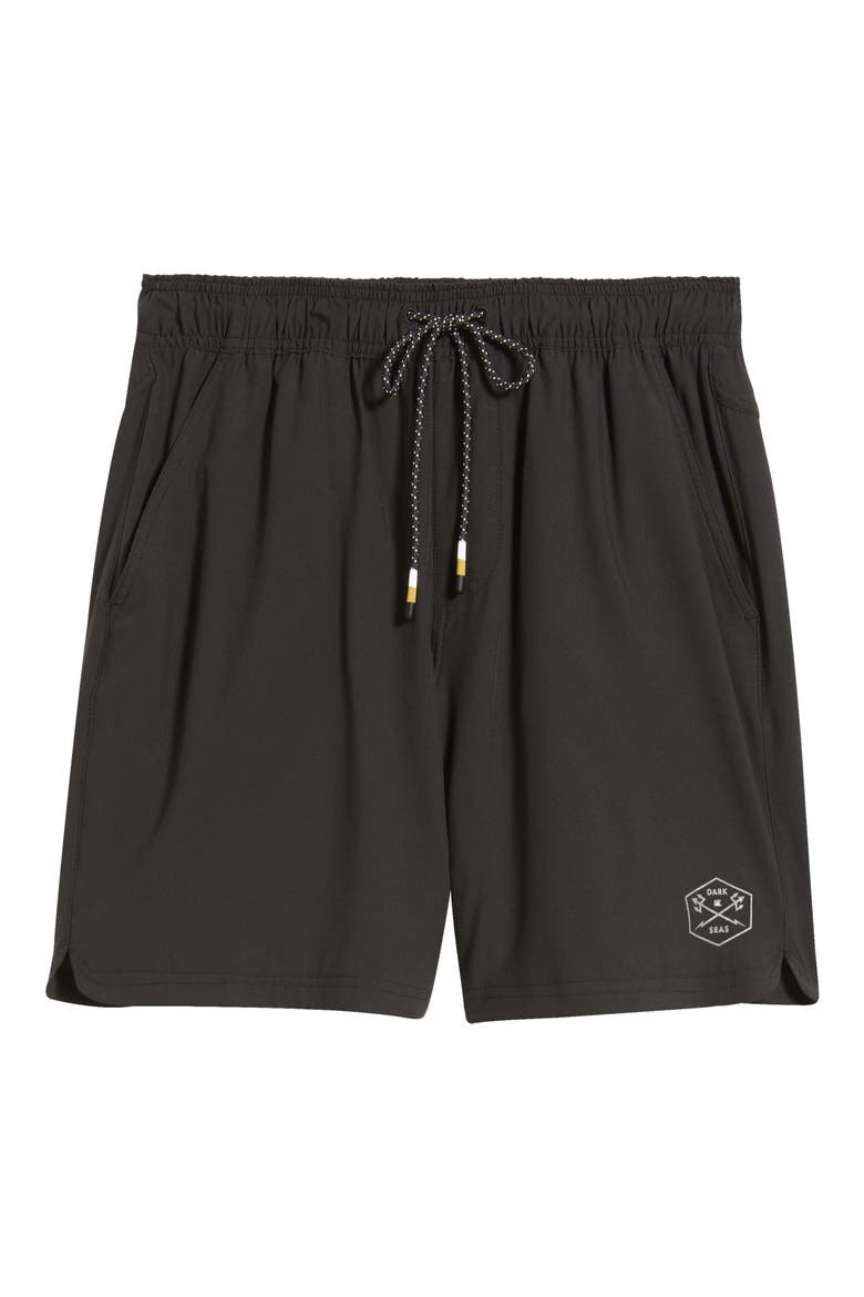 No Sweat Shorts, Alternate, color, BLACK