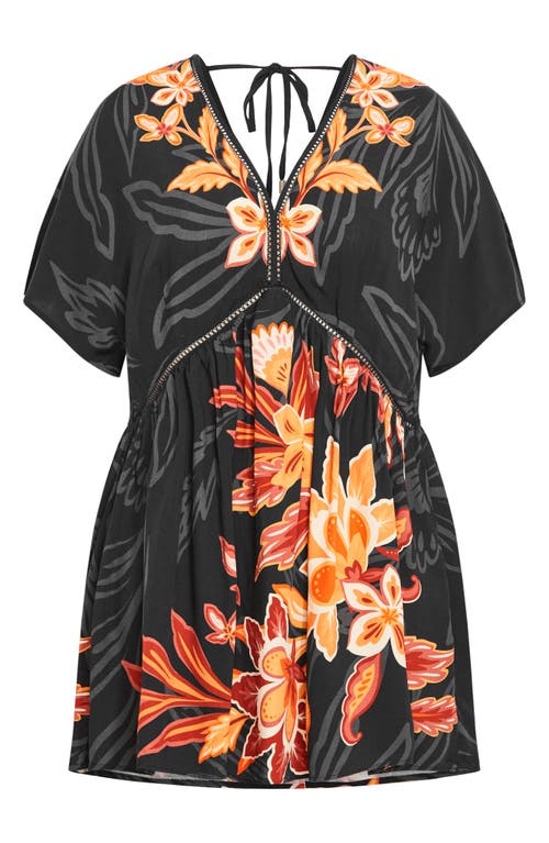 Shop City Chic Island Breeze Short Caftan Swim Cover-up
