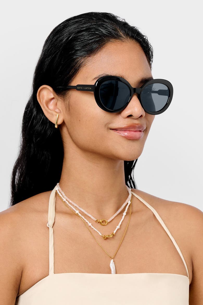 Rhodes Sunglasses in Black, Alternate, color, Black
