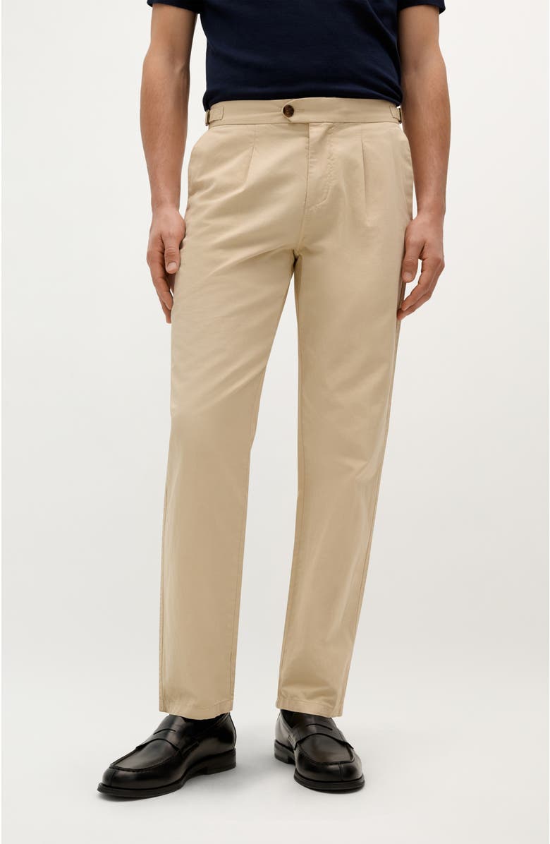 Scalpers Verona Pants, Main, color, Cream