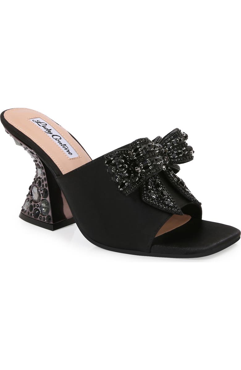 LADY COUTURE Spark Crystal Bow Mule, Main, color,