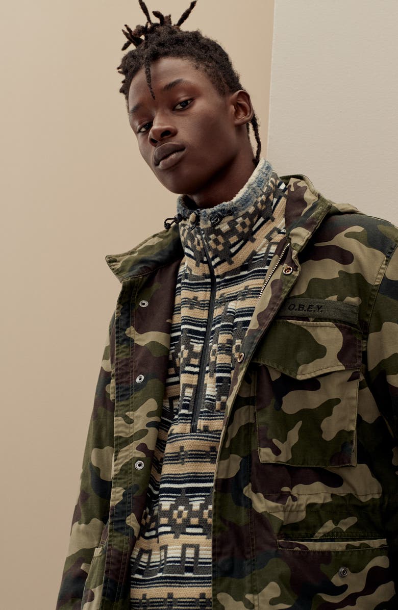 Billabong Boundary Mock Half Zip Pullover, Alternate, color,