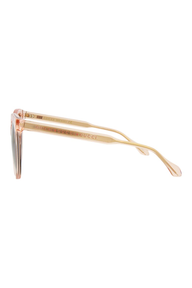 54mm Fashion Round Sunglasses, Alternate, color, PINK PINK BROWN