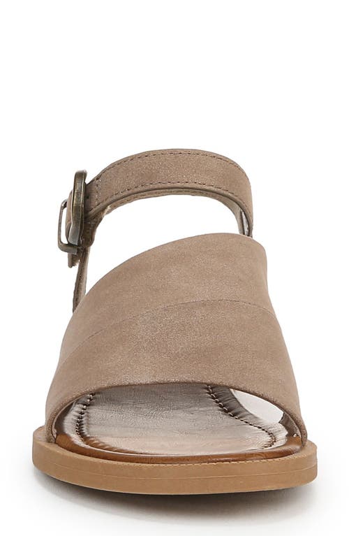 Blowfish Malibu Ardice Sandal In Oak Tan Faux Suede