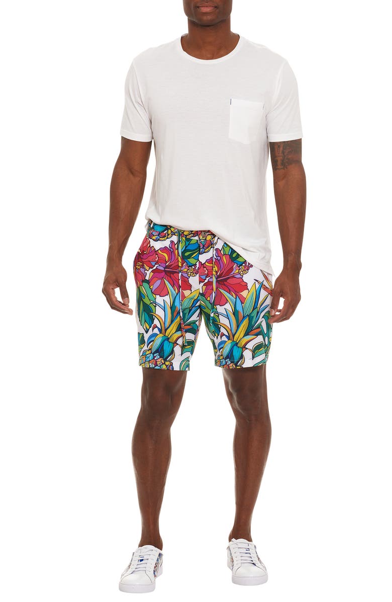 Robert Graham Pina Colada Beach to Bar Swim Trunks, Alternate, color,