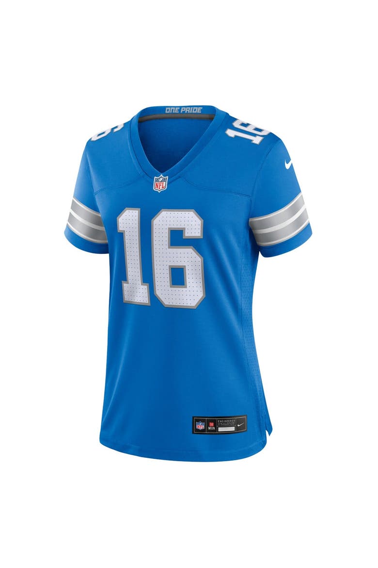 Women's Nike Jared Goff Blue Detroit Lions Game Jersey, Alternate, color, Blue