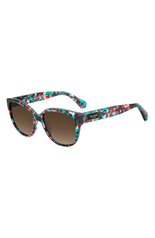 Shop Kate Spade New York Ninna 55mm Gradient Round Sunglasses