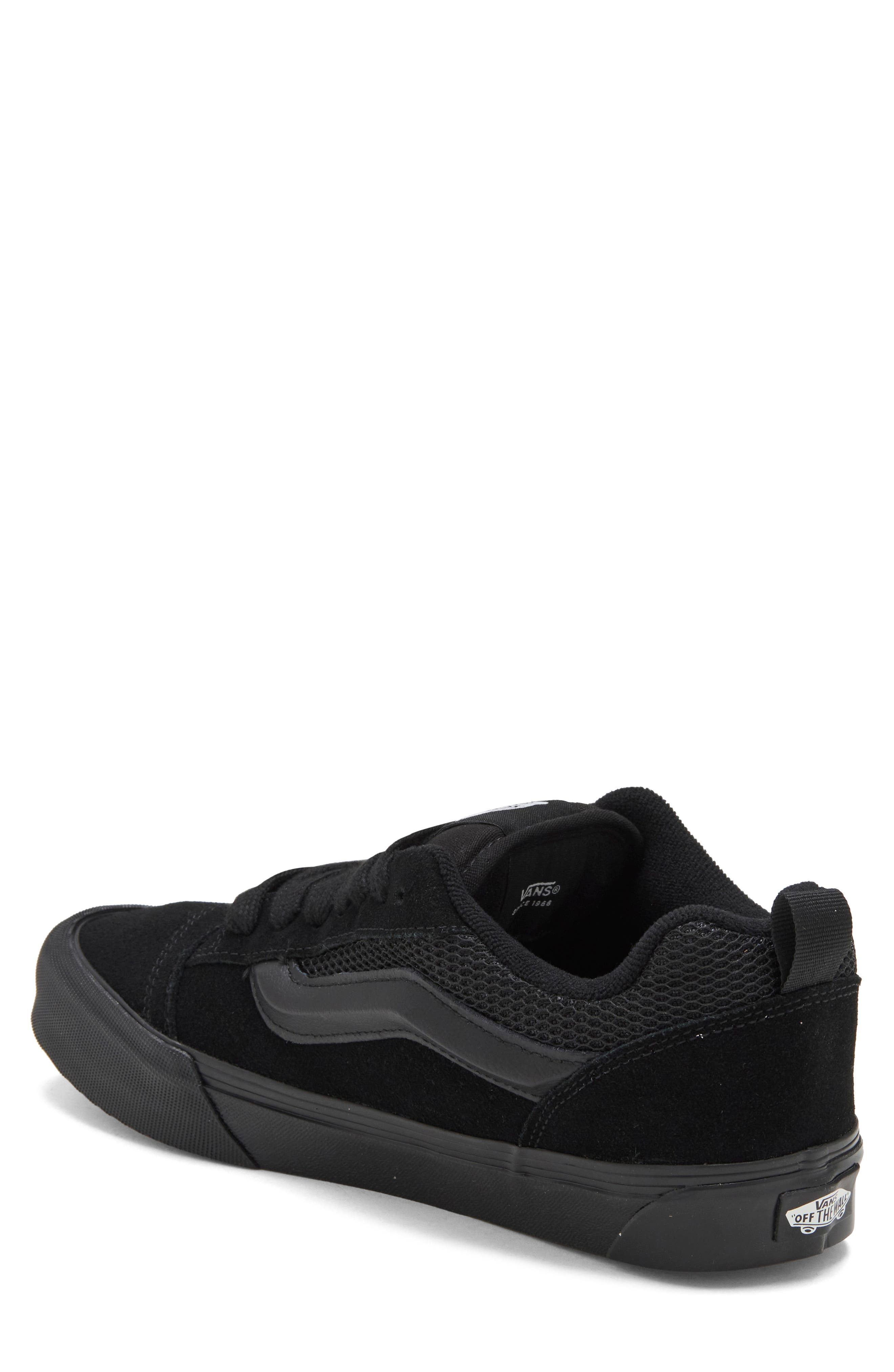 Knu Skool Sneaker, Alternate, color, BLACK/ BLACK