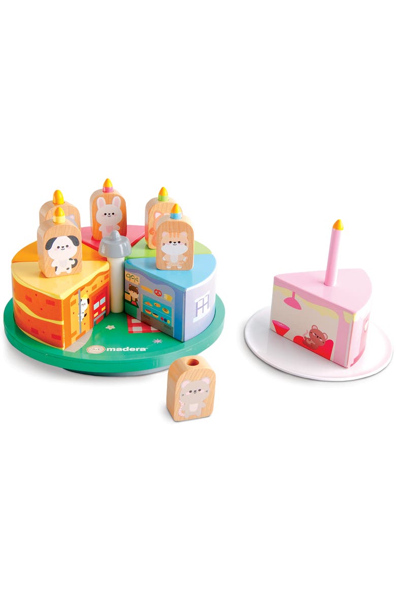 Cakeville Playset Activity Scene & Animal Figures,Ages 3+, Alternate, color, Multicolored