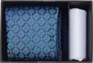 Ted Baker West Grove Silk Blend Tie & Pocket Square Set