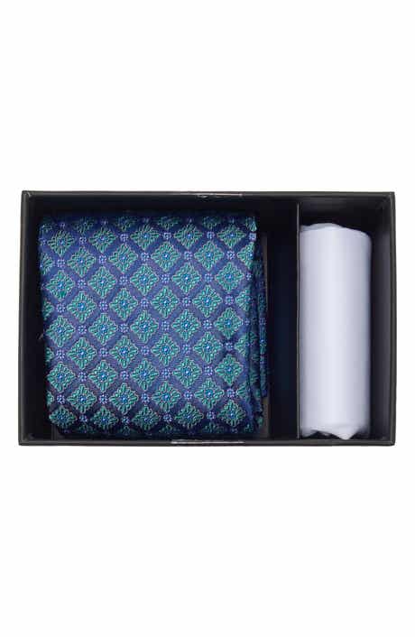 West Grove Silk Blend Tie & Pocket Square Set