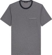 Theory Bird's Eye Ringer T-Shirt