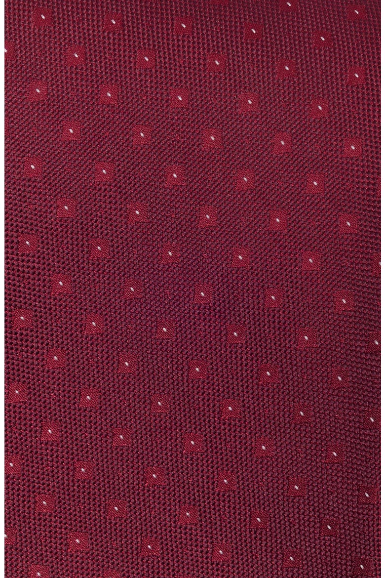 Rivington Neat Print Tie, Alternate, color, RED