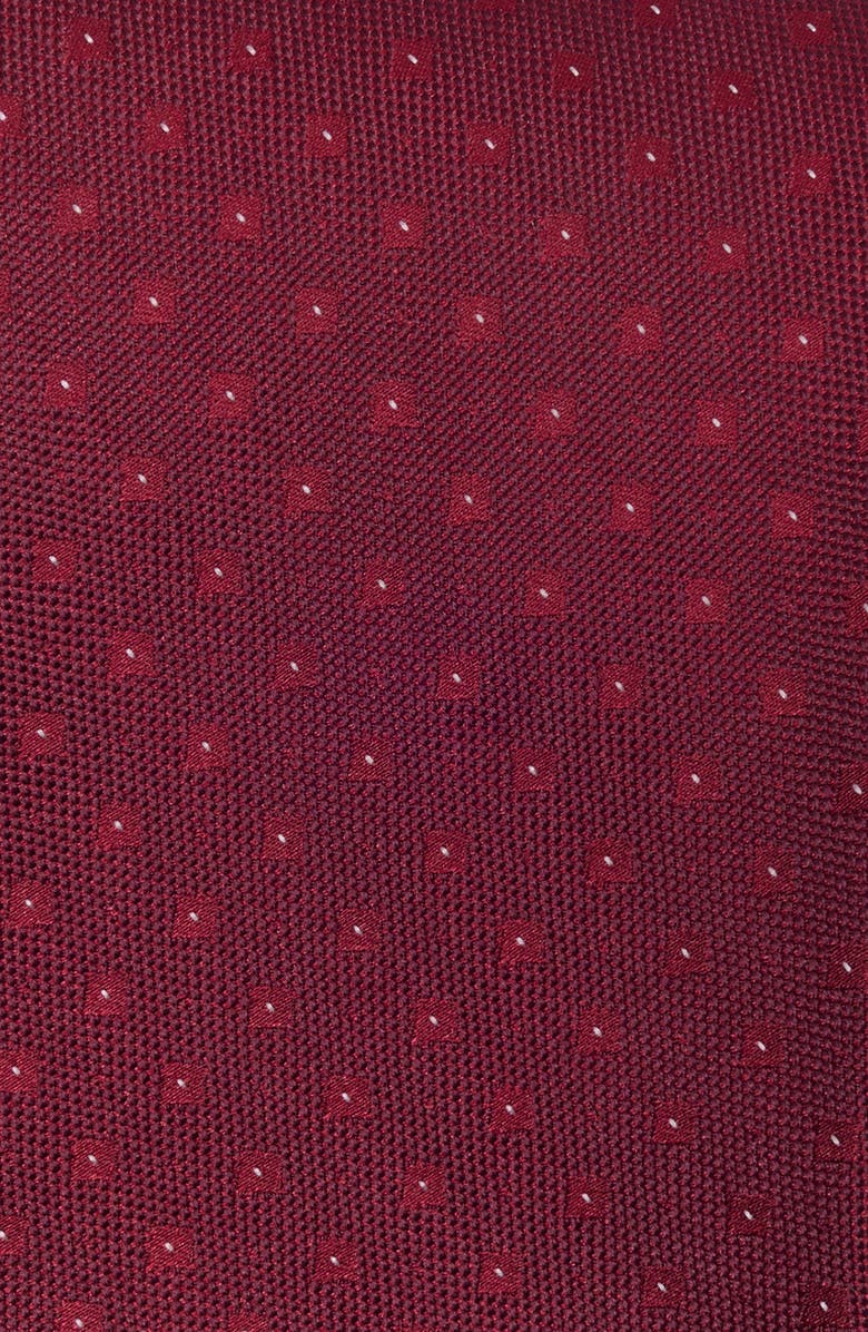 Calvin Klein Rivington Neat Print Tie, Alternate, color, Red