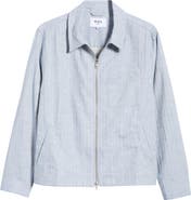 Wax London Eldon Cotton & Linen Herringbone Jacket