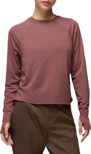 prAna Gathered Long Sleeve T-Shirt