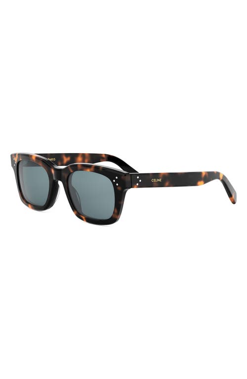 Celine Bold 3 Dots 50mm Square Sunglasses