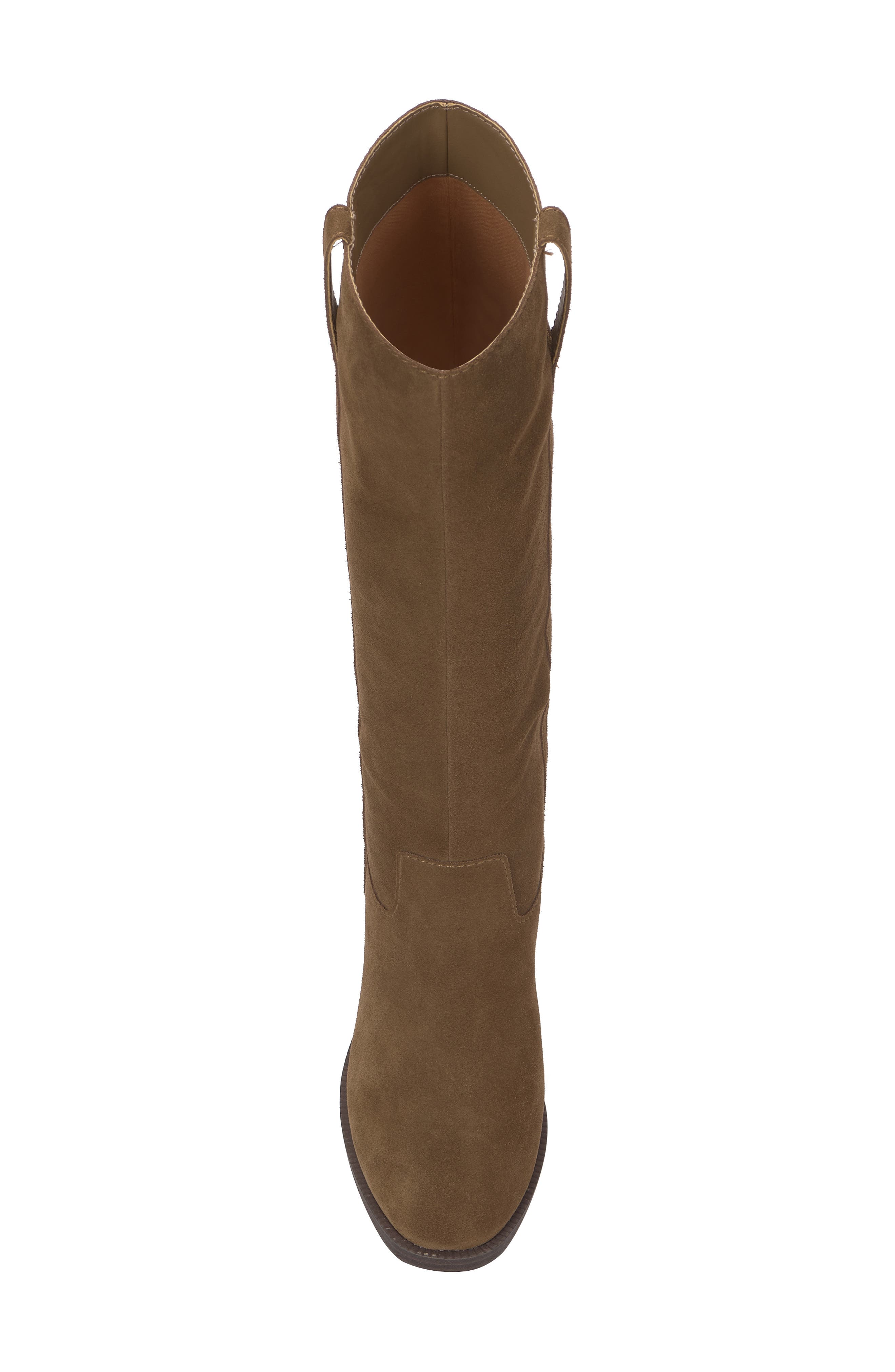Adana Knee HIgh Boot, Alternate, color, DARK BROWN