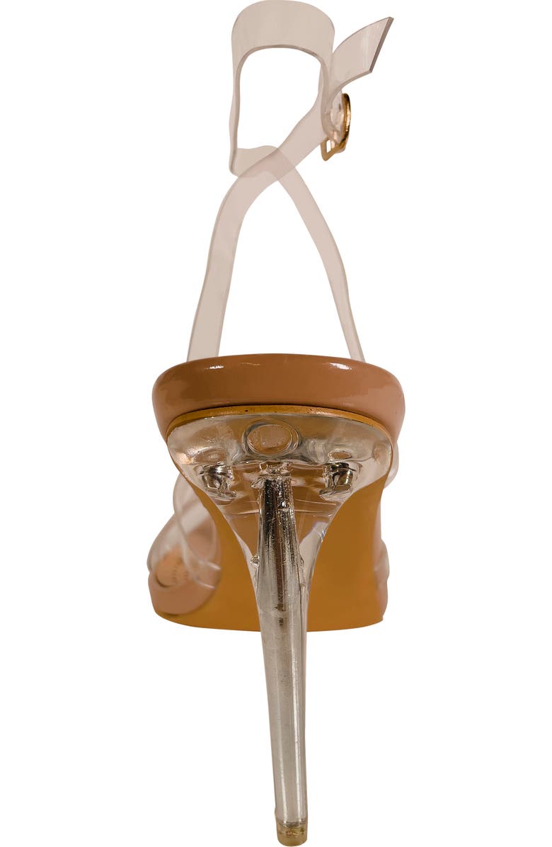 AZALEA WANG Becky Nude Sandal, Alternate, color,