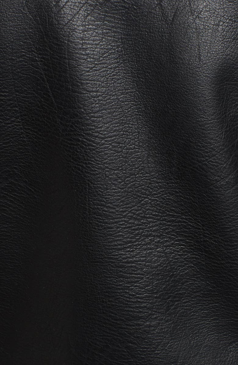 BLANKNYC Faux Leather Tassel Moto Jacket, Alternate, color,