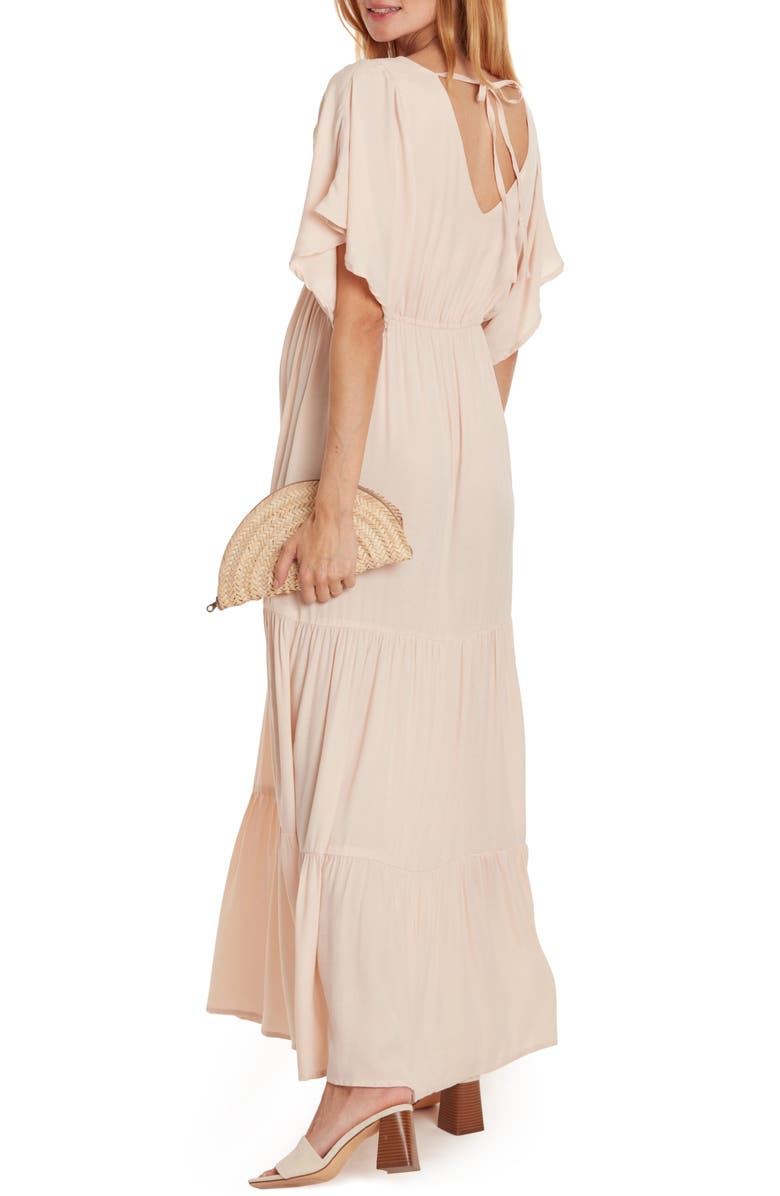 Cache Coeur Claudette Maternity Maxi Dress, Alternate, color, 