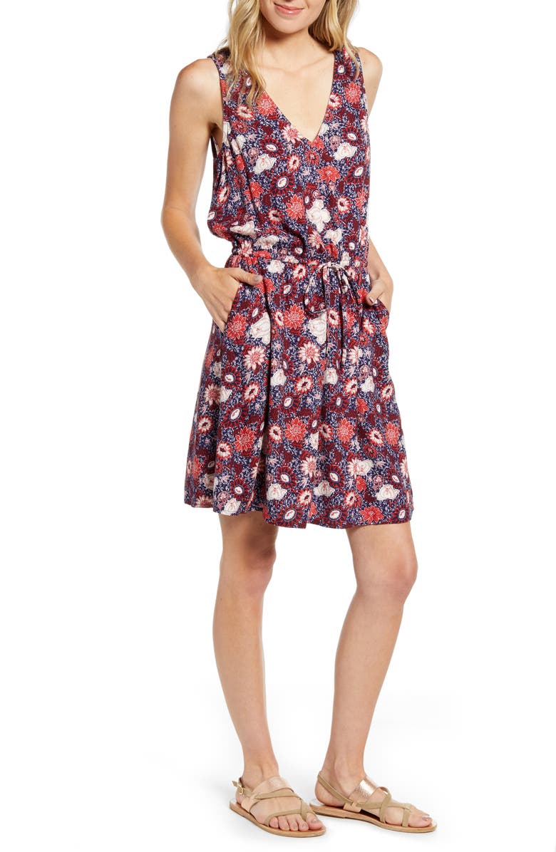 Hinge Sleeveless Popover Dress, Main, color, 