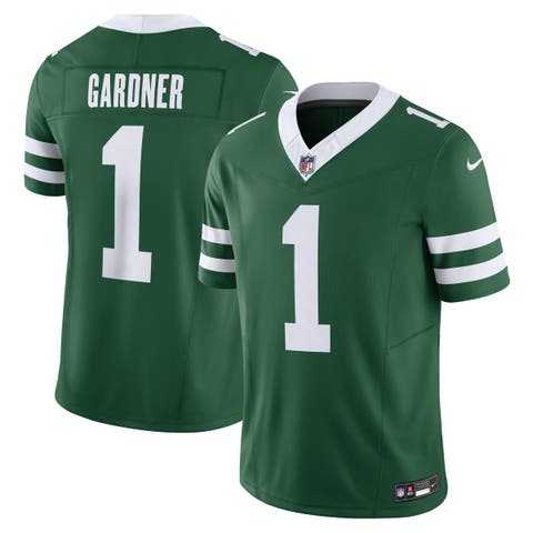 Men's Nike Ahmad Sauce Gardner Legacy Green New York Jets Vapor F.U.S.E. Limited Jersey