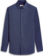 Bugatchi Jimmy OoohCotton® Geo Print Button-Up Shirt