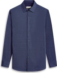 Bugatchi Jimmy OoohCotton® Geo Print Button-Up Shirt