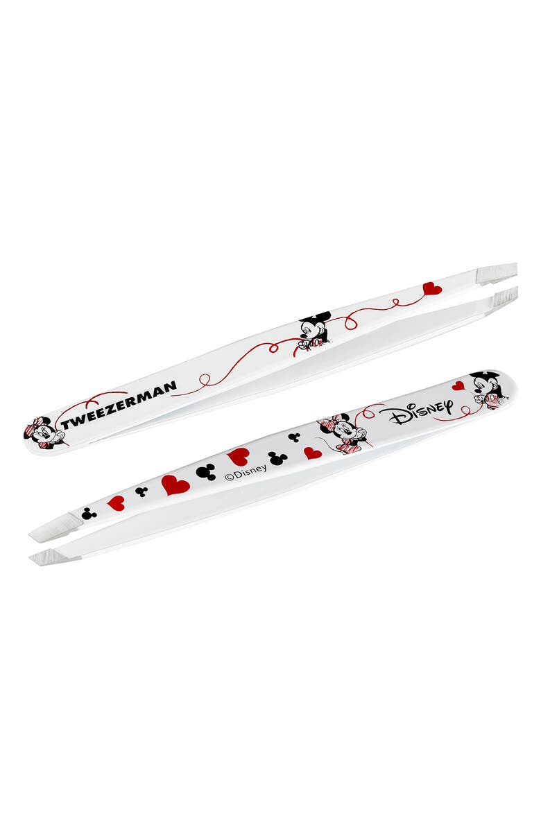 TWEEZERMAN Disney's Mickey Mouse and Minnie Mouse We Got Ears Slant Tweezer, Alternate, color, 
