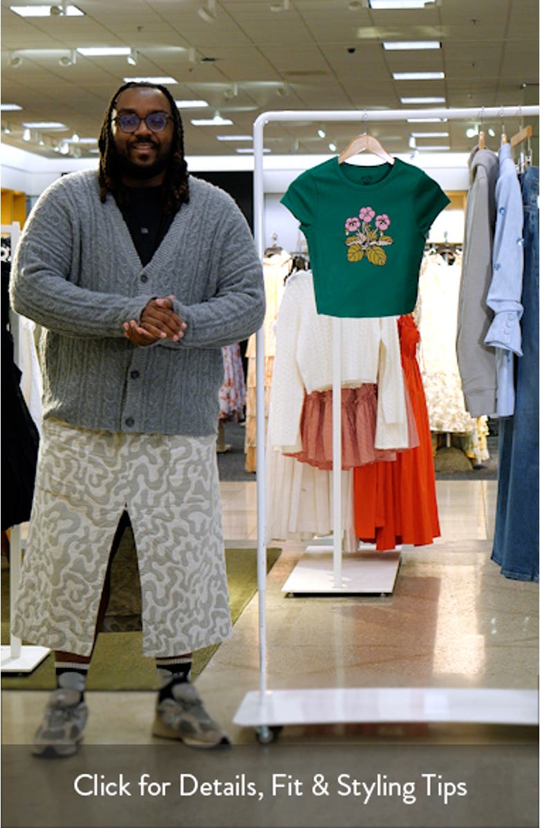 x Mami Wata OG Sun Crop Graphic T-Shirt, sales video thumbnail