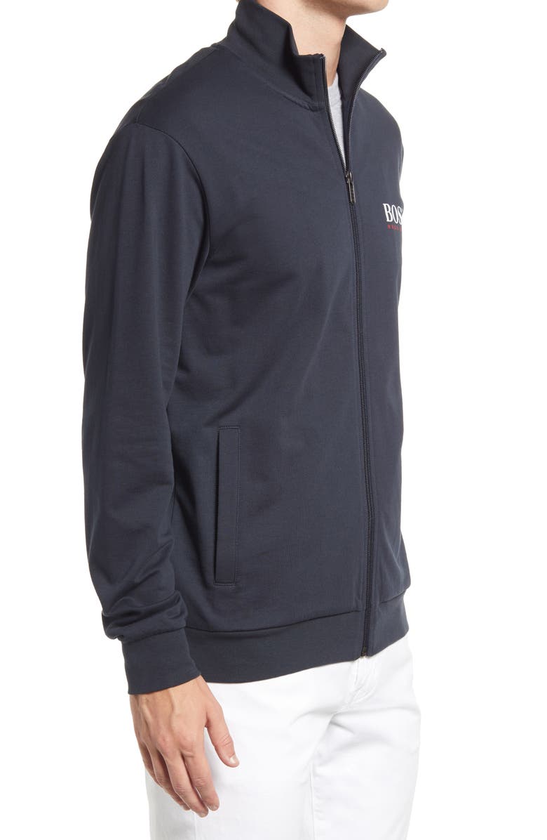 BOSS Essential Z Knit Jacket, Alternate, color,