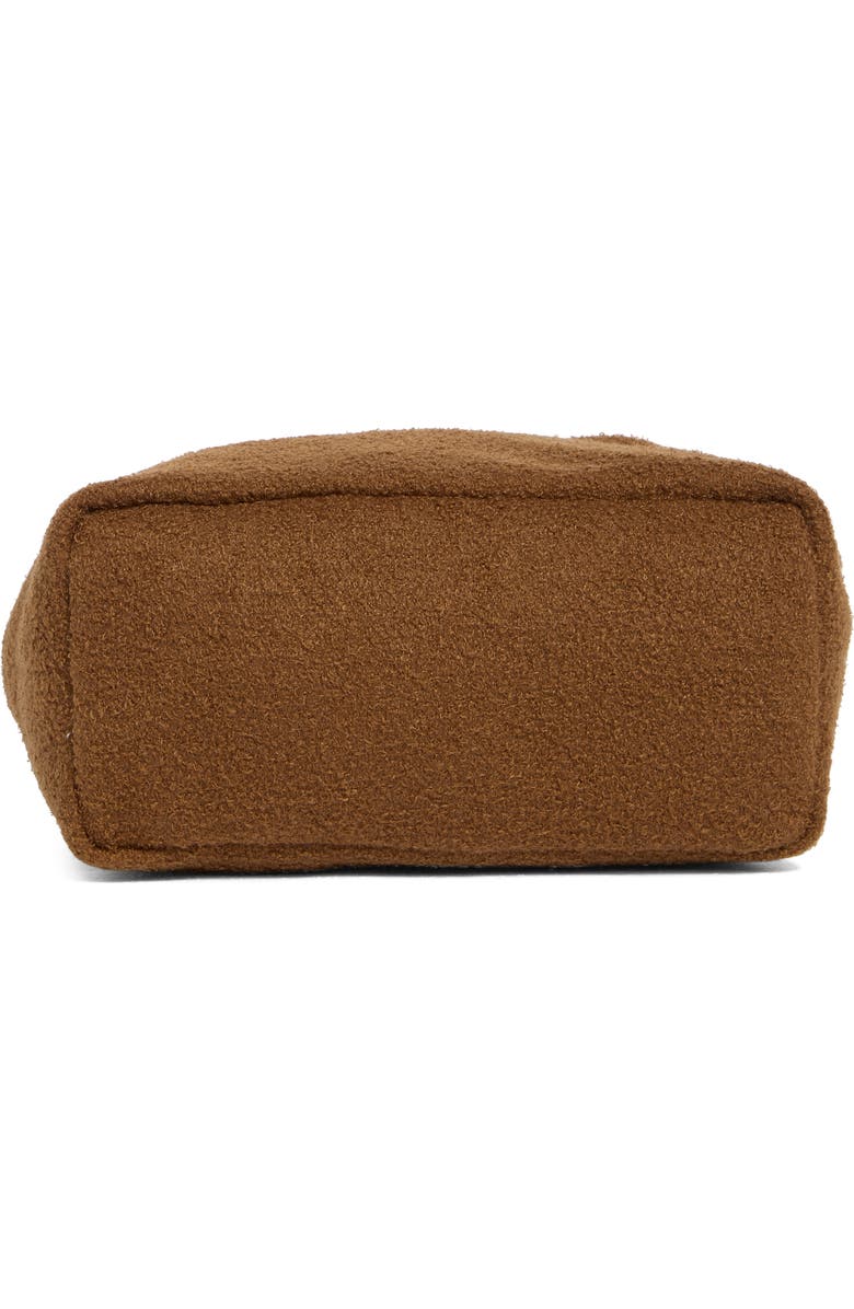 Thacker Glenn Medium Faux Shearling Tote, Alternate, color, Pecan