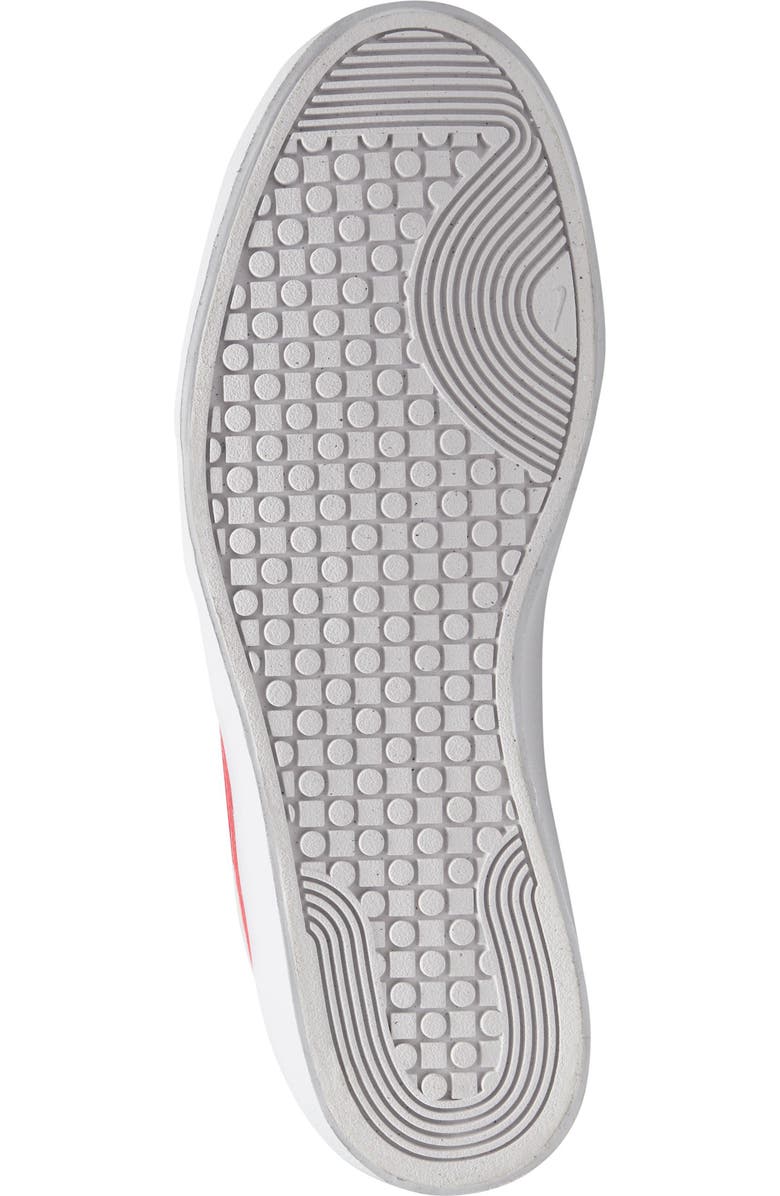 Nike Court Shot Low Top Sneaker, Alternate, color, White/ University Red