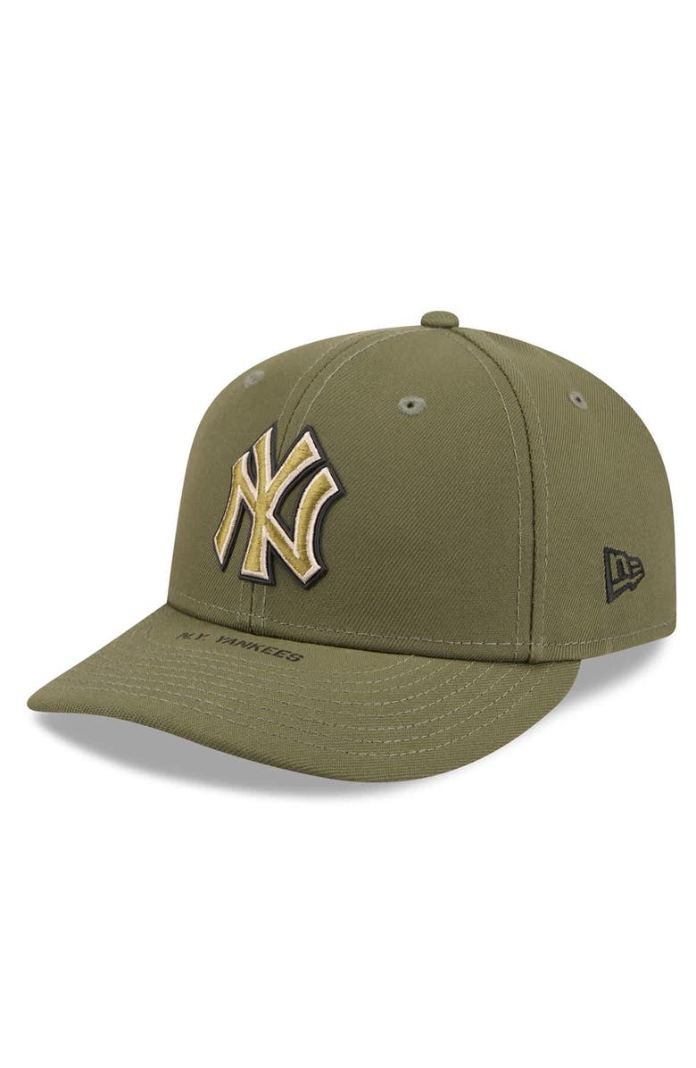 New Era Men's New Era  Olive New York Yankees 2026 Armed Forces Day Low Profile 59FIFTY Fitted Hat, Alternate, color, Olive