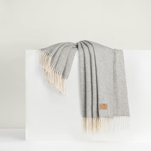 Lands Downunder Juno Cashmere Throw In Gray