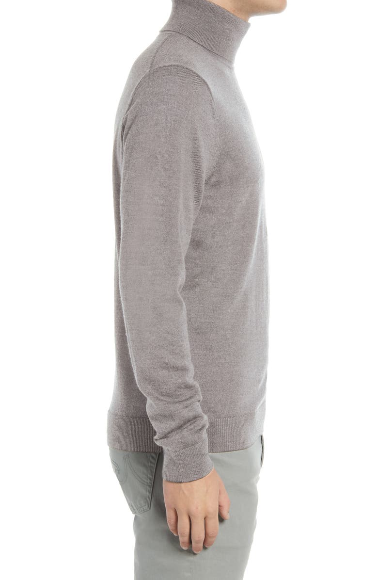 Nordstrom Washable Merino Wool Turtleneck, Alternate, color,