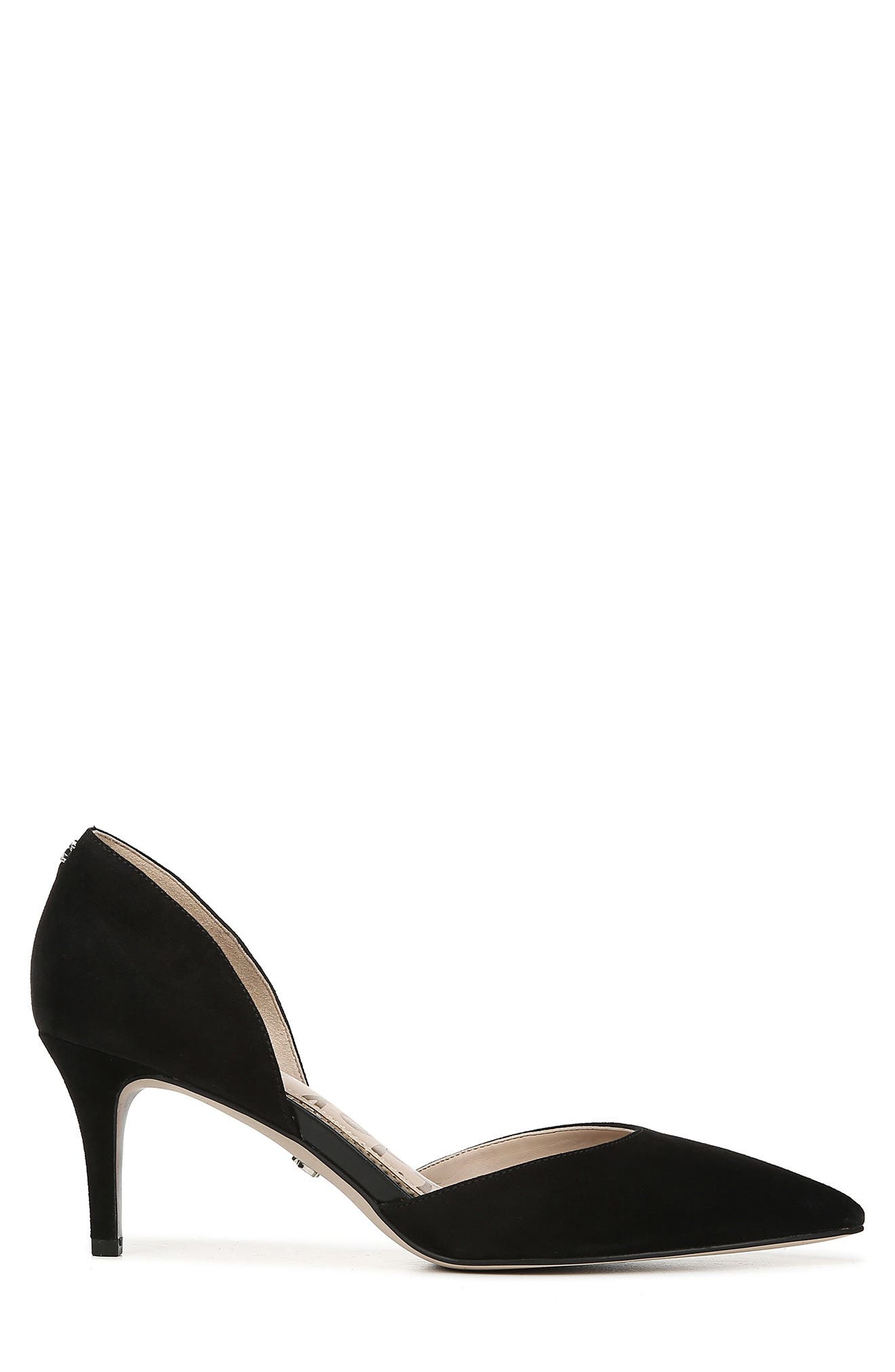Sam Edelman Jaina Suede d'Orsay Pump, Alternate, color, 
