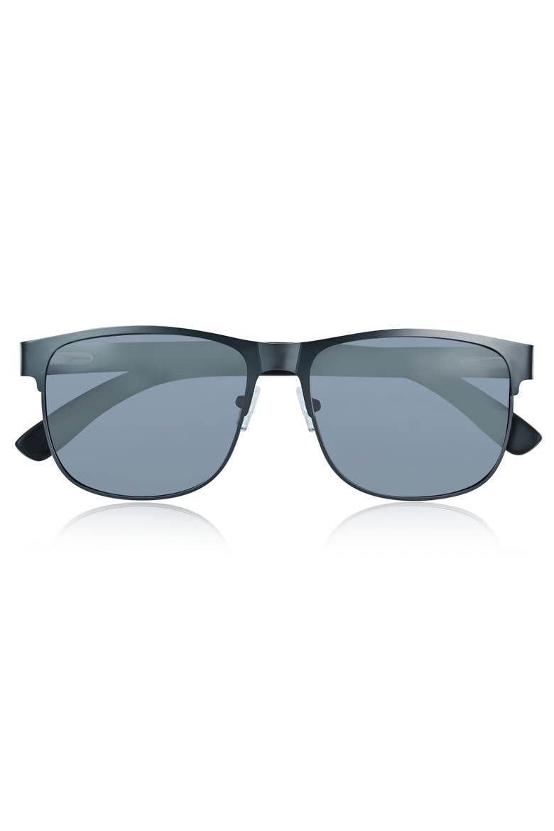 Reine Polarized Sunglasses, Alternate, color, Dark Brown/Black