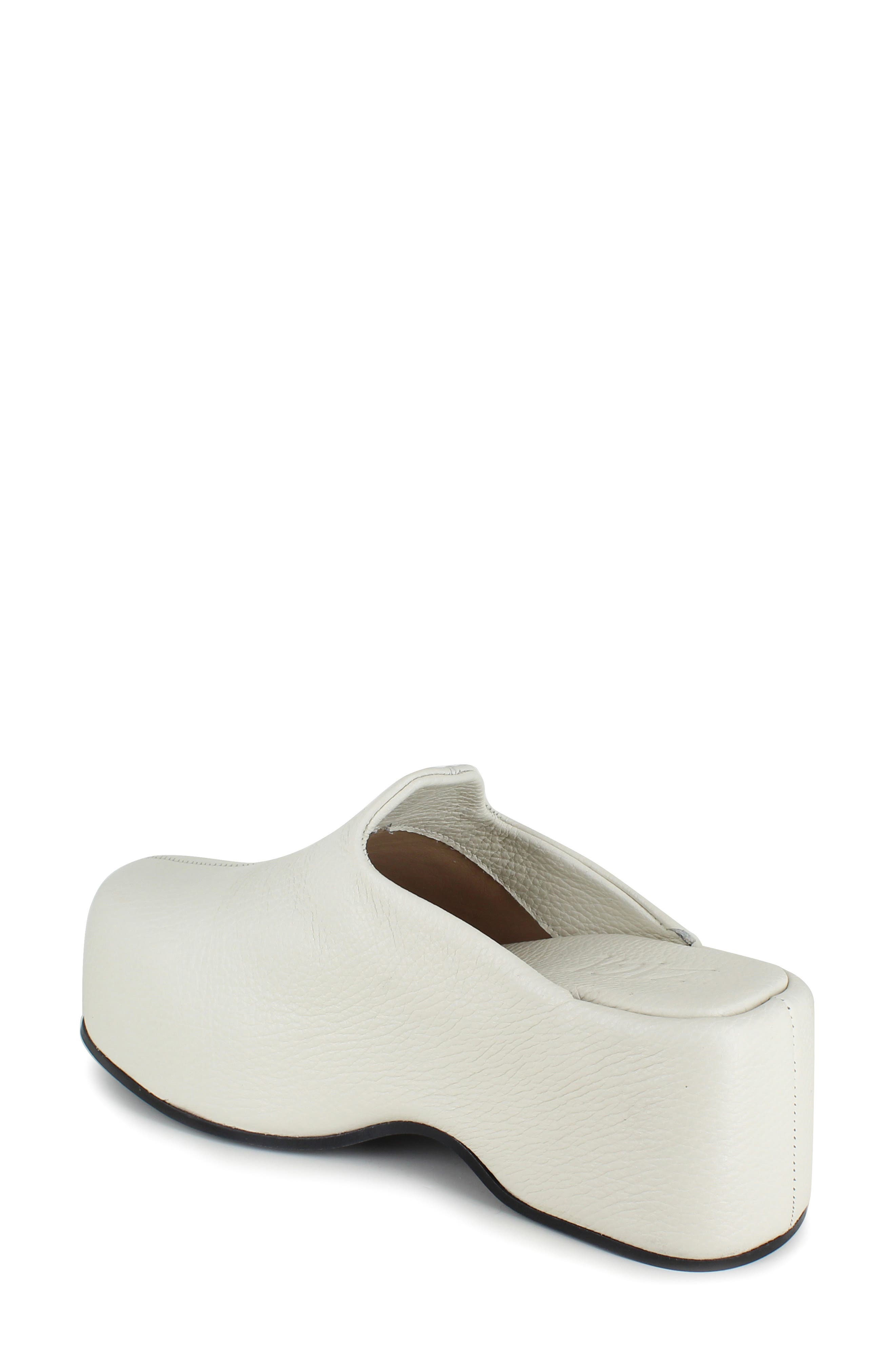 ZIGI Kristen Platform Clog, Alternate, color, Bone Leather