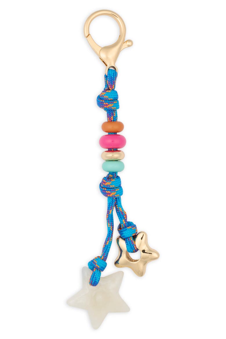 Lucky Star Bag Charm, Alternate, color, BLUE MULTI