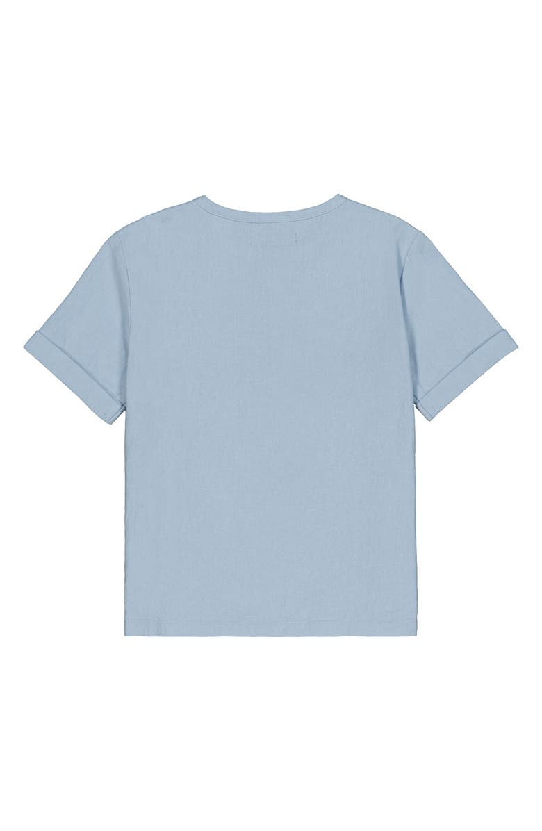 Joe's Jeans Kids' Henley & Shorts Set, Alternate, color, Light Blue