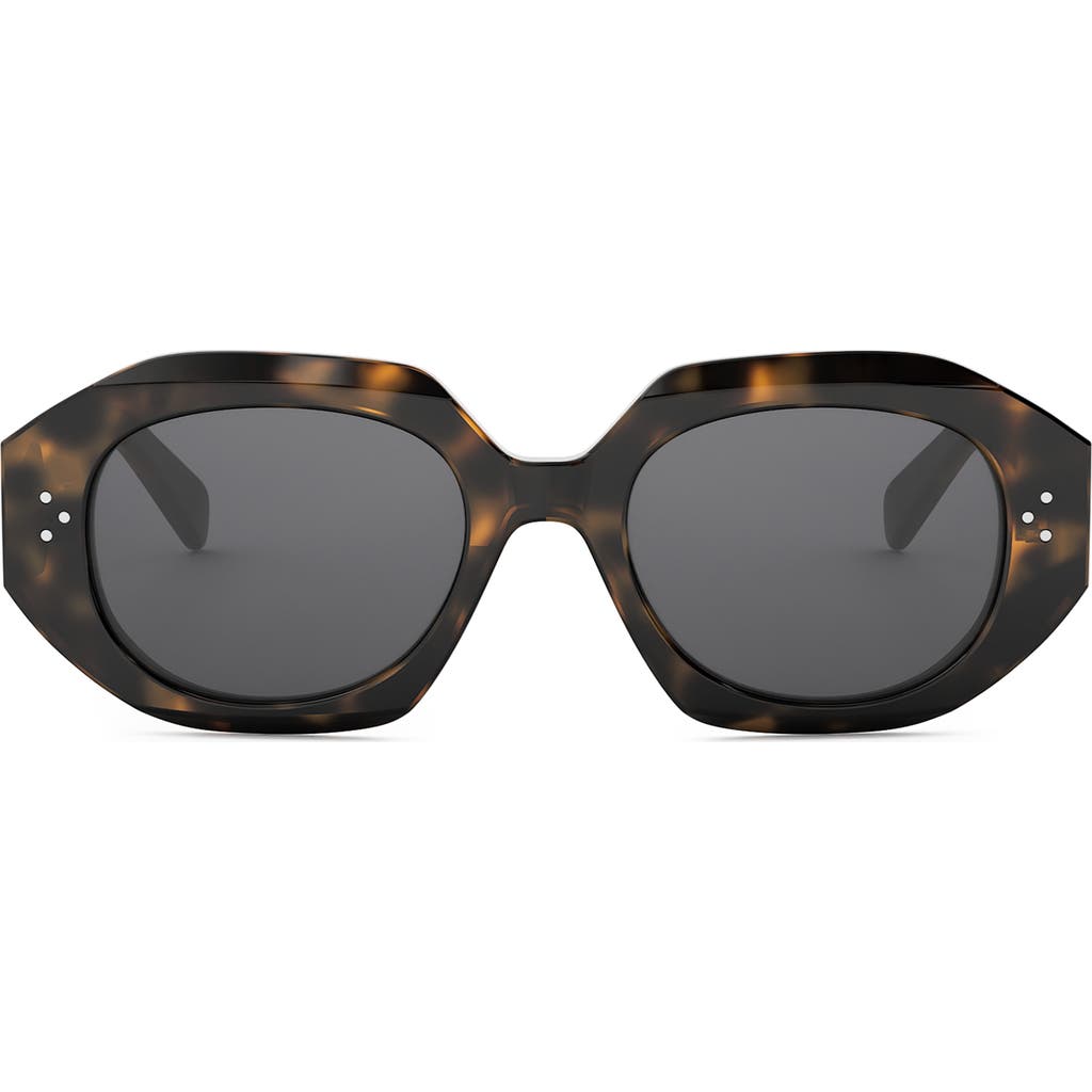 Celine Bold 3 Dots 52mm Geometric Sunglasses