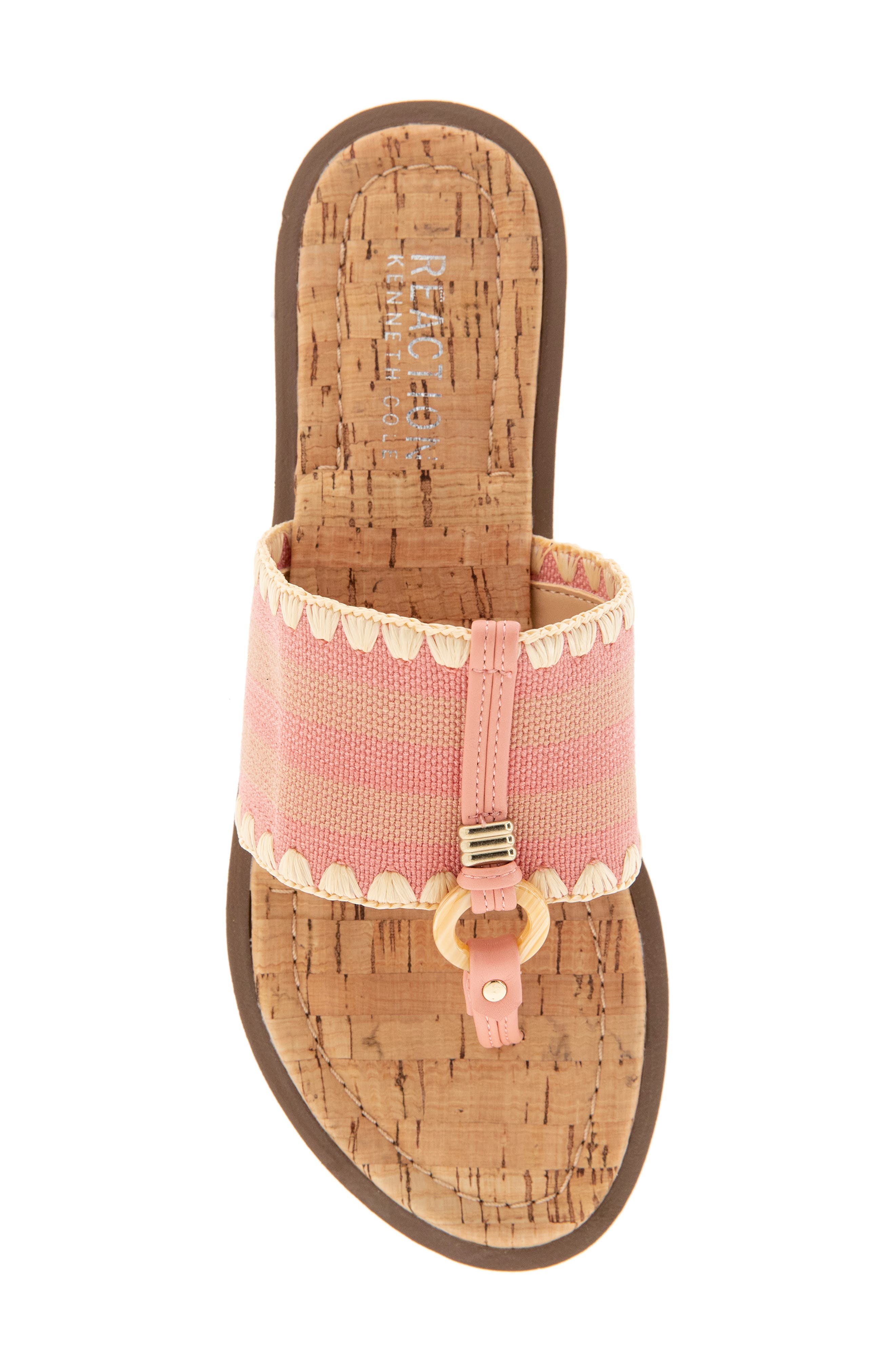 Reaction Kenneth Cole Sabriya Sandal, Alternate, color, Rose Elastic